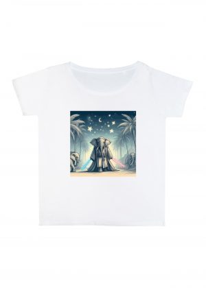 T-1AB0~1 Col rond Femmes / Eléphant ~ Fantastiques & Sciences fictions