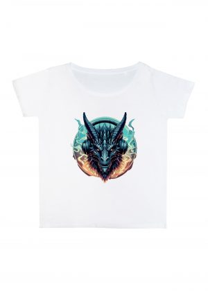 T-6AEB~1 Col rond Femmes / Dragon ~ Fantastiques & Sciences fictions