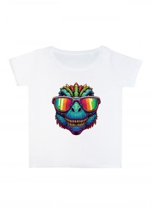 Col rond Femmes / Dinosaure II ~ Colors Vibes