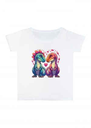 Col rond Femmes / Dinosaures ~ Loves