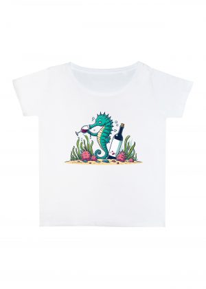 Col rond Femmes / Hippocampe ~ Eat me, drink me