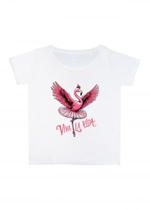 Col rond Femmes / Flamant rose ~ Danses & Fiestas