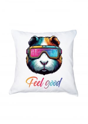 Housse de coussin Cochon d'Inde ~ Colors Vibes