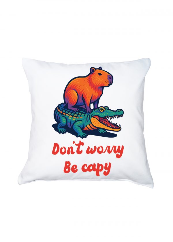 Housse de coussin Capybara ~ Humours