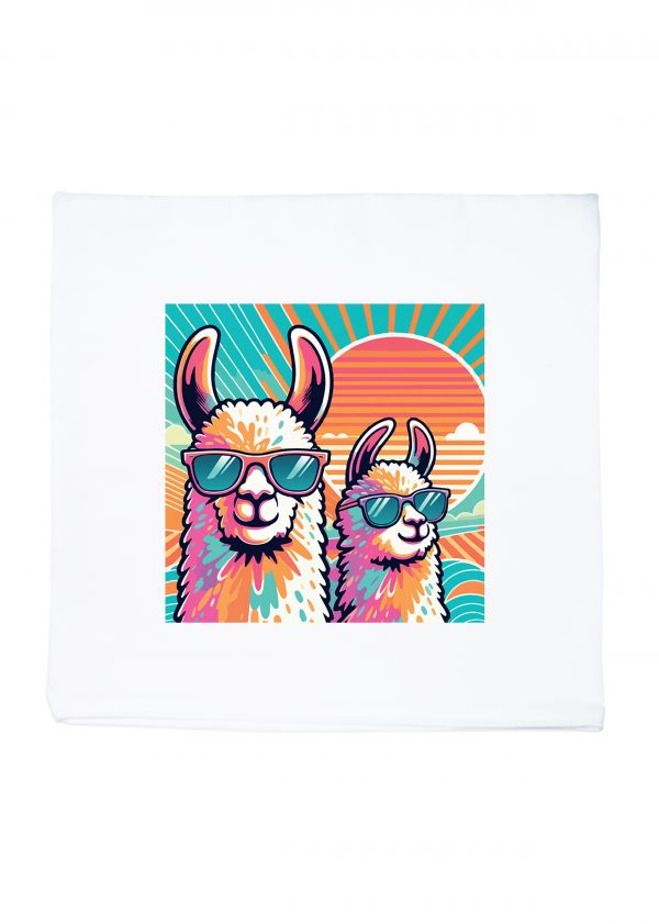 Housse de coussin Alpagas I ~ Summers Vibes