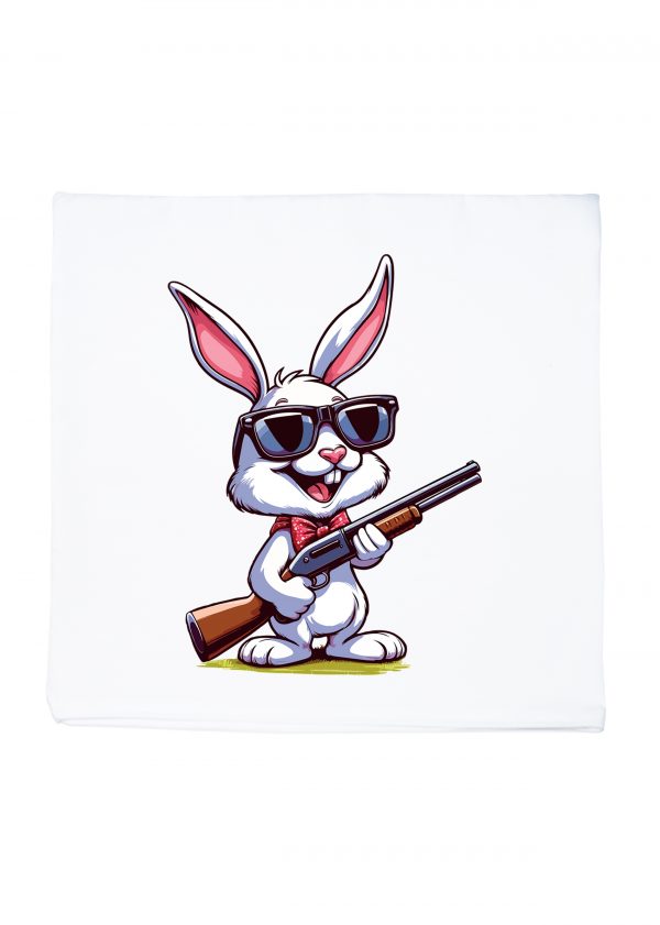 Housse de coussin Lapin ~ Humours