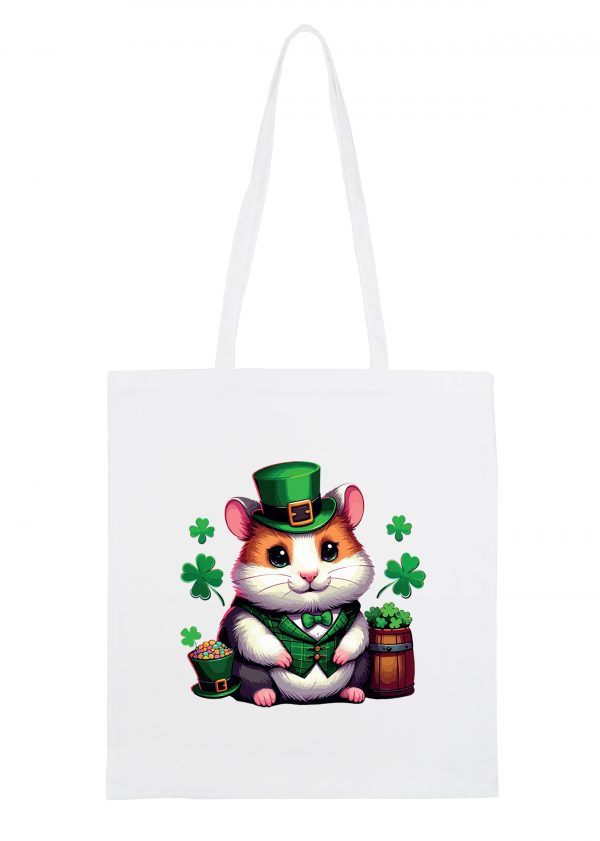 Tote Bag Hamster ~ Saint Patrick
