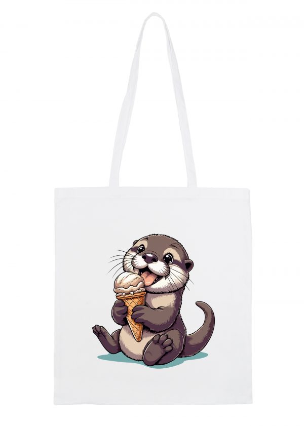 Tote Bag Loutre ~ Eat me & Drink me