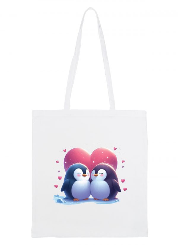 Tote Bag Pinguins II ~ Love