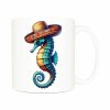 Mug anse côté droit Visuel Hippocampes I - Fantastiques & Sciences fictions Mug Hippocampe ~ Danses & Fiestas