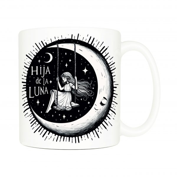 Mug anse côté droit Visuel Lune 1 - Fantastiques & Sciences fictions Mug Lune ~ Fantastiques & Sciences fictions