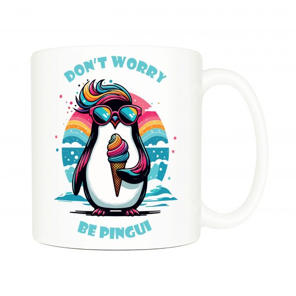 Mug anse côté droit Visuel Pinguins I - Eat me, drunk me Mug Pinguin ~ Eat me & Drink me