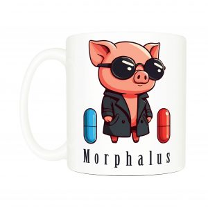 Mug anse côté gauche Visuel Animaux drôles II - Humours Mug Cochon ~ Humours