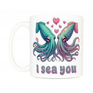 Mug anse côté gauche Visuel Calamars I - Loves Mug Calamars ~ Loves