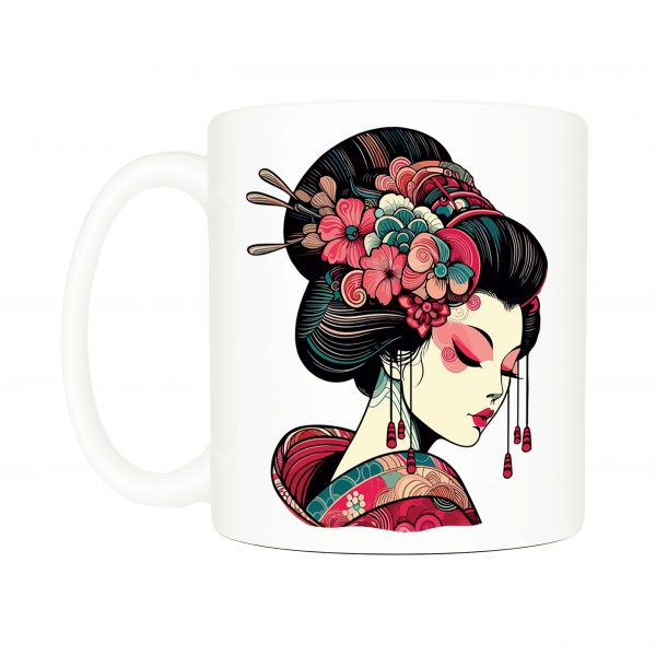 Mug anse côté gauche Visuel Geishas 1 - Asia Mug Geïsha I ~ Asia