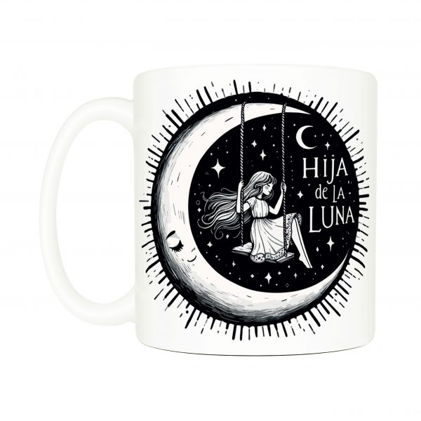 Mug anse côté gauche Visuel Lune 1 - Fantastiques & Sciences fictions Mug Lune ~ Fantastiques & Sciences fictions