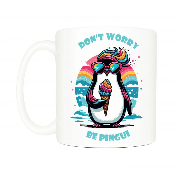 Mug anse côté gauche Visuel Pinguins I - Eat me, drunk me Mug Pinguin ~ Eat me & Drink me