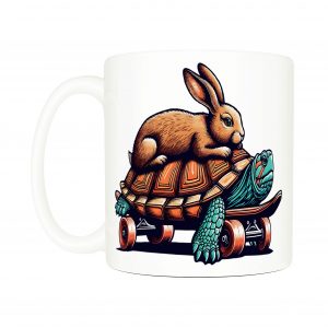 Mug Tortue & Lièvre ~ Humours
