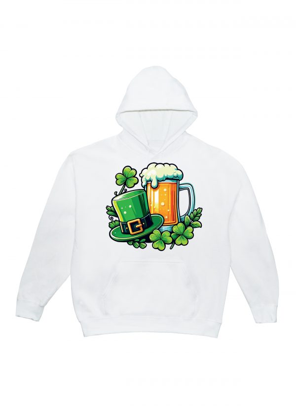 Sweats à capuche Unisexe Adultes / Bière I ~ Saint Patrick