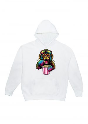 SW8EFA~1 Sweats à capuche Unisexe Adultes / Singe I ~ Fantastiques & Sciences fictions