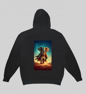SWAC31~1 Sweats à capuche Unisexe Adultes / Eléphant II ~ Fantastiques & Sciences fictions