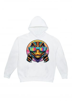 Sweats à capuche Unisexe Adultes / Dinosaure I ~ Colors Vibes