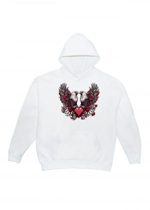 Sweats à capuche Unisexe Adultes / Aigles I ~ Loves