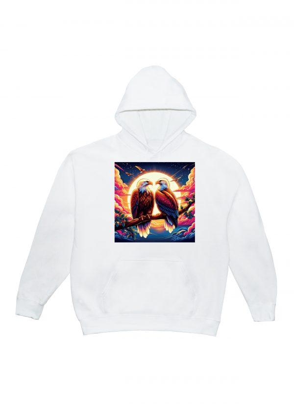 Sweats à capuche Unisexe Adultes / Aigles II ~ Loves