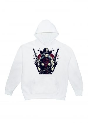 Sweats à capuche Unisexe Adultes / Cowboy ~ Western