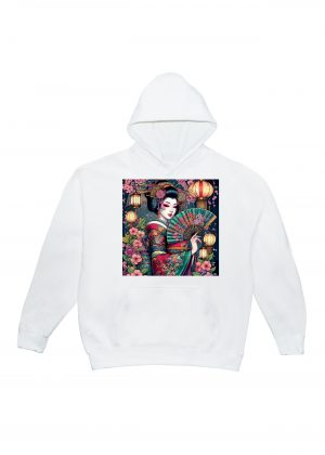 Sweats à capuche Unisexe Adultes / Geisha III ~ Asia