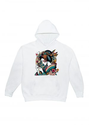 Sweats à capuche Unisexe Adultes / Geisha IV ~ Asia