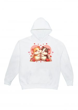 Sweats à capuche Unisexe Adultes / Hamsters I ~ Loves