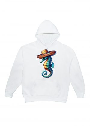 Sweats à capuche Unisexe Adultes / Hippocampe ~ Danses & Fiestas