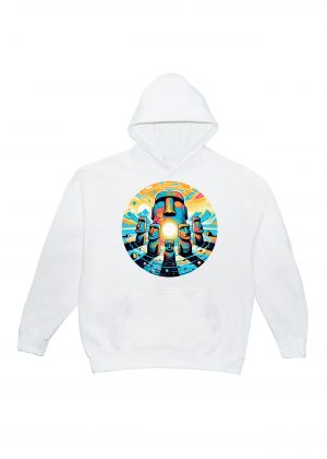 Sweats à capuche Unisexe Adultes / Ile de Pâques II ~ Spirituelles & Zen