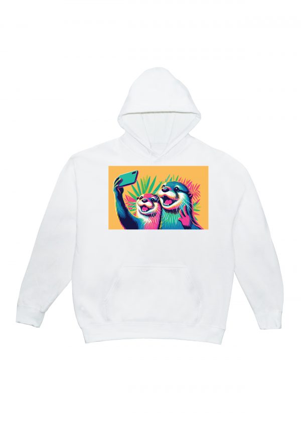 Sweats à capuche Unisexe Adultes / Loutres ~ Loves