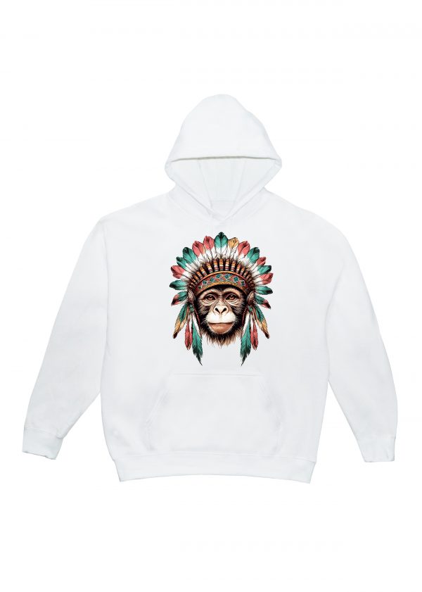 Sweats à capuche Unisexe Adultes / Singe ~ Western