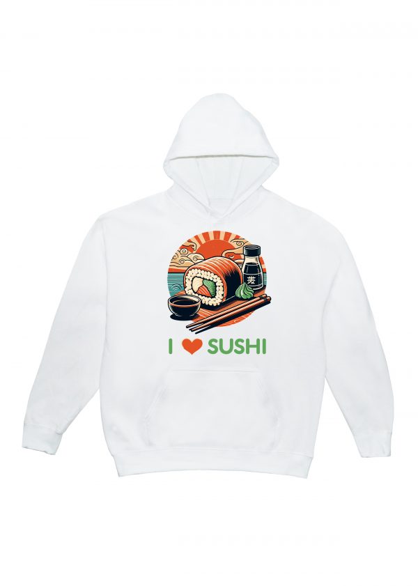 Sweats à capuche Unisexe Adultes / Sushis III ~ Asia