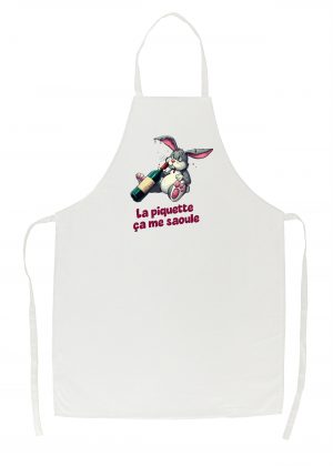 Tablier Lapin II ~ Eat me & Drink me