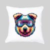 Housse de coussin Chien ~ Colors Vibes