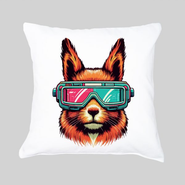 Housse de coussin Ecureuils ~ Colors Vibes