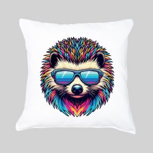 Housse de coussin Hérisson I ~ Colors Vibes