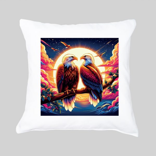 Housse de coussin / Aigles II ~ Loves