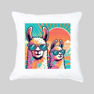 Housse de coussin Alpagas I ~ Summers Vibes