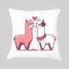 Housse de coussin / Alpagas ~ Loves