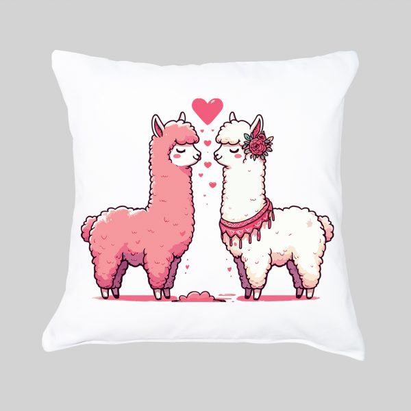 Housse de coussin / Alpagas ~ Loves