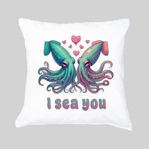 Housse de coussin / Calamars ~ Loves
