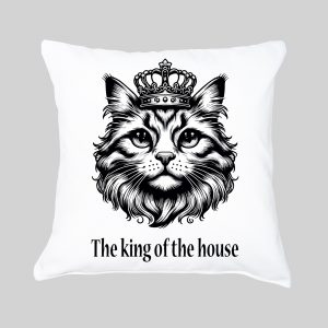 Housse de coussin Chat I ~ Humours
