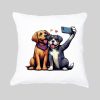 Housse de coussin / Chiens ~ Loves