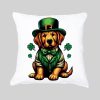 Housse de coussin Chien ~ Saint Patrick