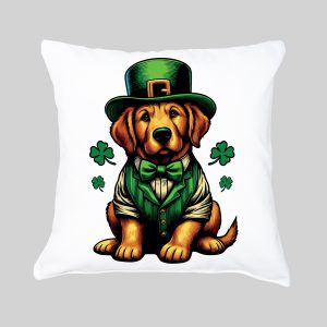 Housse de coussin Chien ~ Saint Patrick